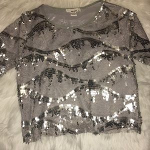 Sequin shirt